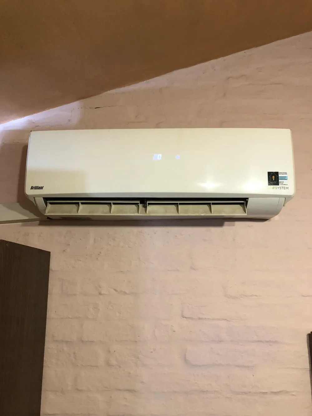 Aire acondicionado instalado